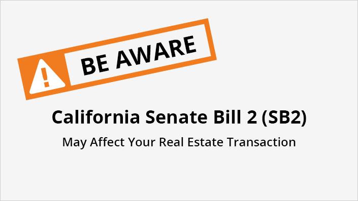 California Senate Bill-2(SB2)
